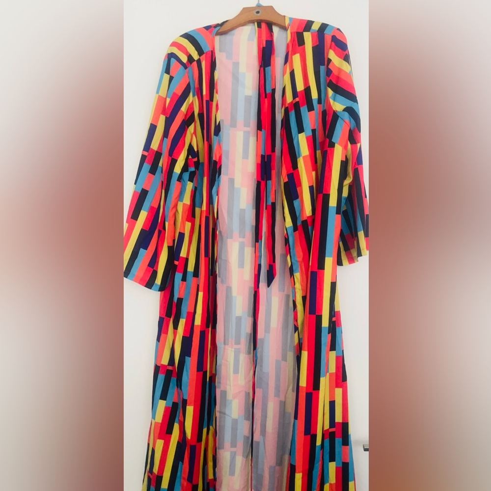 PGeo Print Belted Kimono